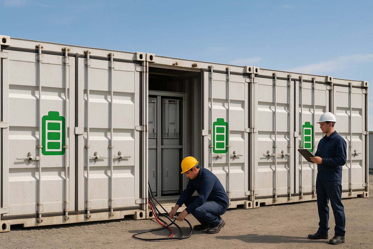 Battery Energy Storage System illustration